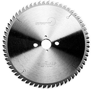 jjw-germany HM - Kreissägeblatt Noel 250 x 30 Z= 60 TF positiv für Aluminium oder Kunststoffprofile, 1 Stück, 4250980692474