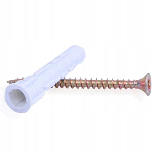 Wkret-Met 100Stück 8x80 Allrounddübel+Schraube/Senkkopf