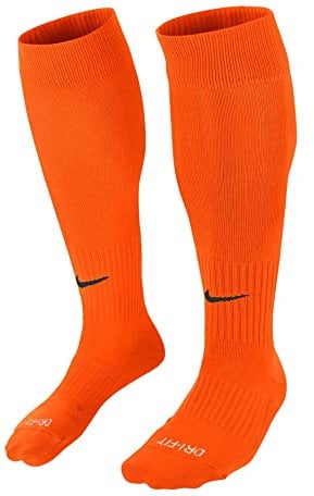 Nike Unisex Classic Ii Cushion Fussball Socken, Mehrfarbig (Safety Orange / Black), L EU