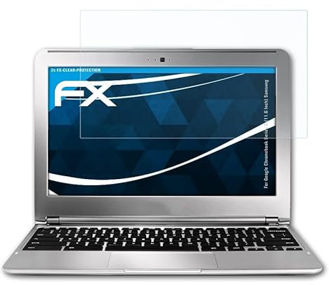 atFoliX Film Protection d'écran compatible avec Google Chromebook Series 3 (11.6 Inch) Samsung Protecteur d'écran, ultra-clair FX Écran protecteur (2X)