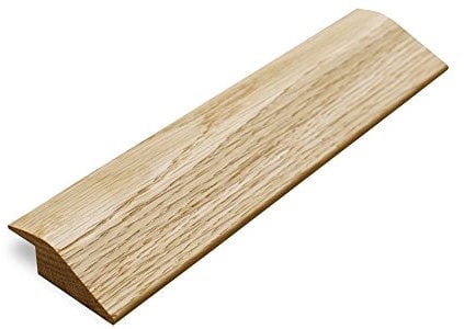 Solid Oak R Section 15mm Ramp Threshold Door Strip Trim 900mm Pre Finished