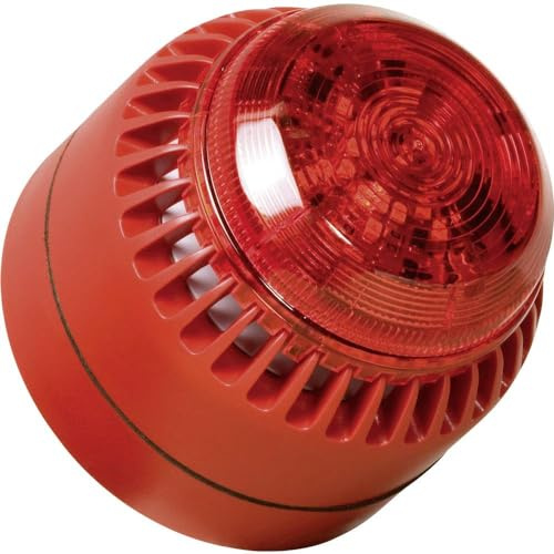 ComPro Kombi-Signalgeber ROLP Solista Beacon Rot Dauerton 12 V/DC, 24 V/DC