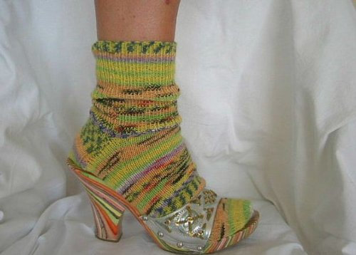 Socken stricken mit Rundstricknadeln - leicht gemacht