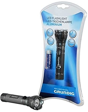 Grundig Taschenlampe alu 1 LED 3ass 34575