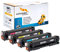 4 Schneider Printware wiederaufbereiteter Toner | 50% höhere Reichweite | für HP 201X für HP Color Laserjet Pro 200 M252n, M252dw Pro MFP M277dw M277n M274n CF400X CF401X CF402X CF403X
