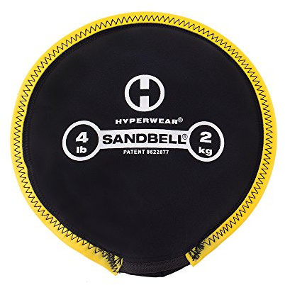 HYPERWEAR SandBell Sandbag Workout Bag Use at Home Gym Equipment an Anywhere Sand Bag That Ships Pre-Filled with Clean USA Sand The Best Patented Sandbags for Fitness (Sizes from 2lb -50lb)