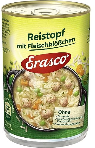 Erasco Reistopf mit Fleischklößchen, 3er Pack (3 x 400 g)
