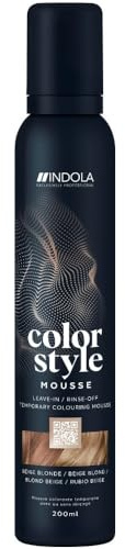 Indola Color Style Mousse 200 ml Blonde Beige