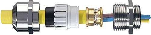 Wiska 10065018 Cable Gland M20 Brass Brass Pack of 50
