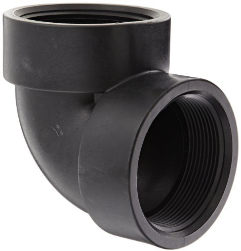 Banjo EL300-90 Polypropylene Pipe Fitting, 90 Degree Elbow, Schedule 80, 3 NPT Female