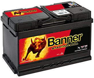 Batería De Coche De Partida Toro Bandera 57044 70Ah 64