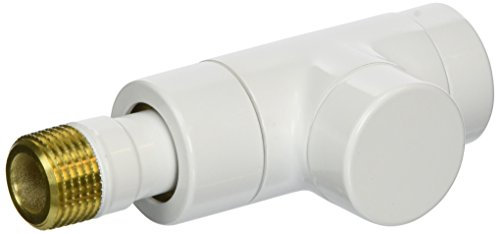 Oventrop HK-Verschraubung Combi E DN15, PN10, Dg, weiß pulverbeschichtet, 1167062