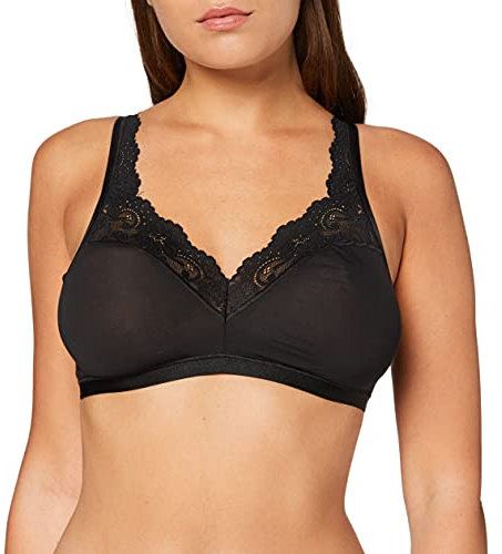 Sloggi Women's Romance Si Bralette, Black, 36C