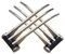 Gift Wolverine X-Men Kostüm für Cosplay, Schaumstoff, 2 Stück