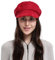 La vogue Damen Baretmütze Newsboy Cabbie - rot -