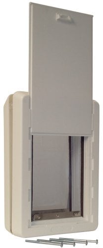 Ideal Pet Products Since 1979 Perfect Pet The Allwetter-energieeffiziente Hundetür, super groß, 38,1 x 59,7 cm Klappengröße