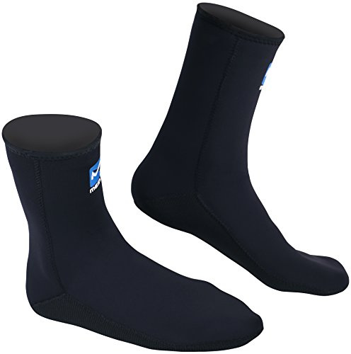 Mesle Neoprensocken Supraflex 2.5 mm, Wake-Boot Füsslinge mit verstärkter Sohle