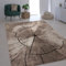 Paco Home Edler Designer Teppich Wohnzimmer Holzstamm Baum Optik Natur Grau Braun Beige, Grösse:140x200 cm