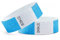 linie zwo ®, 100 Stück Einlassbänder 19 x 254 mm, Neonblau
