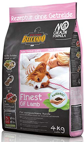 Belcando Finest GF Lamb [4 kg] getreidefreies Hundefutter | Trockenfutter für kleine & mittlere Hunde | Alleinfuttermittel für Hunde ab 1 Jahr