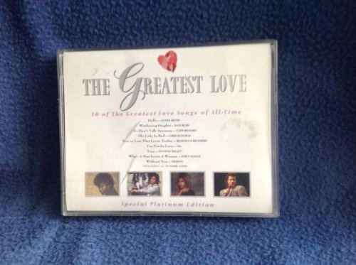 THE GREATEST LOVE - PLATINUM EDITION.30 OF THE GREATEST LOVE SONGS OF ALL TIME. DOUBLE CASSETTE