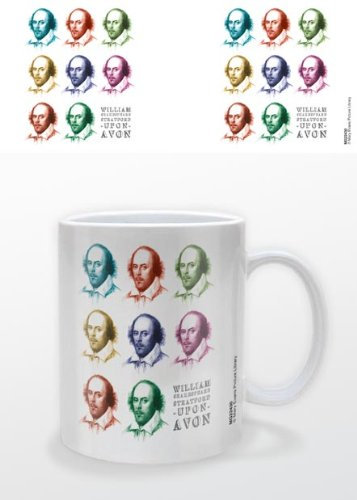 William Shakespeare MG22430 Kaffeetassen, Mehrfarbig