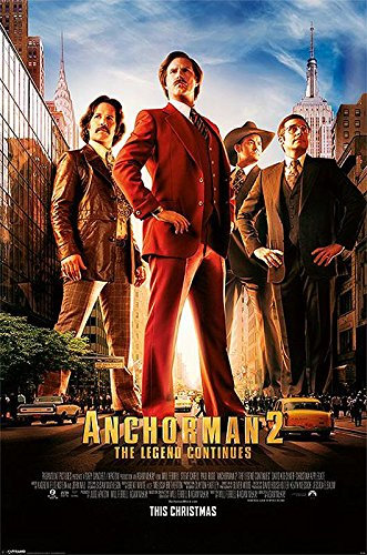 Close Up Anchorman 2 Poster Hauptplakat The Legend Continues (61cm x 91,5cm) + Ü-Poster