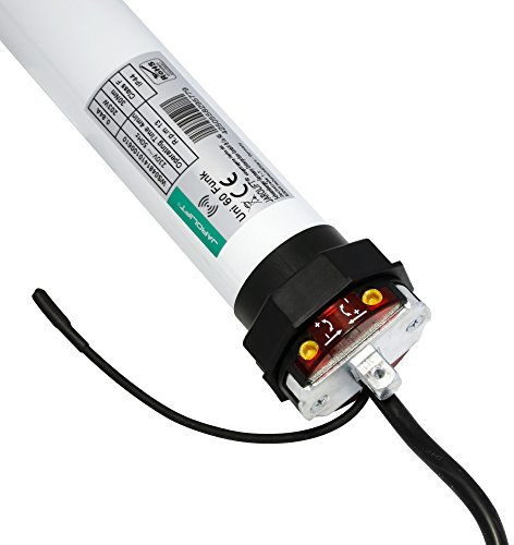 jarolift Elektromechanischer Universalmotor Uni 60 Funk Rollladenantrieb Rollladensteuerung Zugkraft 62 kg + Altbau-Wellenset Nr. 4
