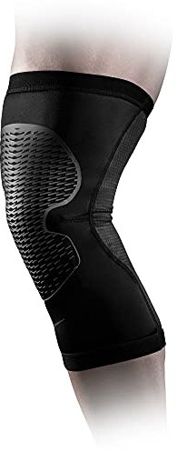 Nike PRO Hyperstrong Knee Sleeve 2.0 Kniestulpe, Black/Metallic Silver/White, One Size