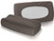 Fleuresse vital Comfort Kissenbezug, 96% Baumwolle, 4% Elasthan, Espresso, 24.4 x 15.2 x 1.2 cm