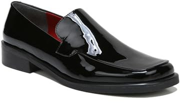 Franco Sarto Damen Bocca Slipper, schwarzer Lack, 39 EU