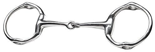 FEELING Olivenkopf-Aufziehtrense, Breite 14,5 cm, Stärke 15 mm, Ringe Ø 75 mm, massiv