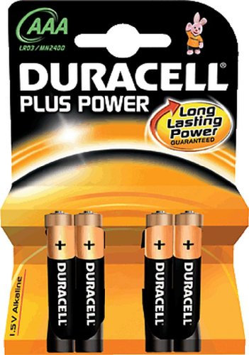Duracell - Batterie DUR Plus Power AAA/DUR018457 4 Micro