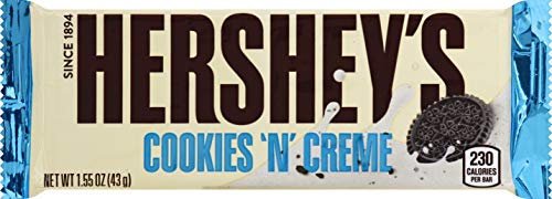 Hershey's Cookies 'n' Creme Candy Bar, 40 g, 36 Stück