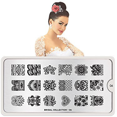 MoYou Stamping Schablone - Bridal 06