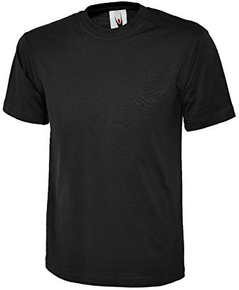 Uneek UC301 - Black - 6XL - 180 GSM - Classic T-Shirt 6XL