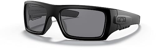 Oakley Men's Det Cord Sunglasses Not Applicable, Matt Black-Gray, X-Large