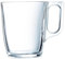Arcoroc Mugs Vidrio, 25 cl, 6 unidades