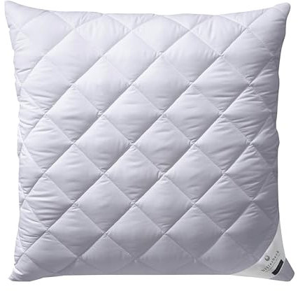 Billerbeck Kopfkissen Super Wash - Faserkissen ca. 80 x 80 cm - mittlerer Stützkraft – MAGICfill® 95 – Kissen mit Hohlfaser Füllung