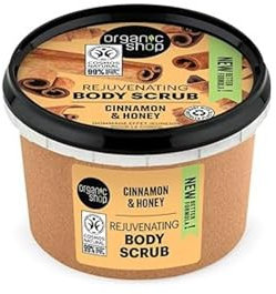 Organic Shop Body Scrub Natural Cinnamon and Honey 250 ml