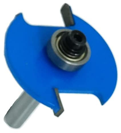 Dapetz ® Biscuit Router Bit 1/4 Shank Groove Joint No. 10 & 20 Cutter TCT Biscuit Joiner 19mm Bearing 40mm Length And 2 Wings