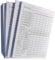 Druckerei Scharlau 5x Block für Würfelspiel - 50 Blatt, DIN A6, 50 Blatt, Qualitäts-Offset-Papier 80g/m² (22640)