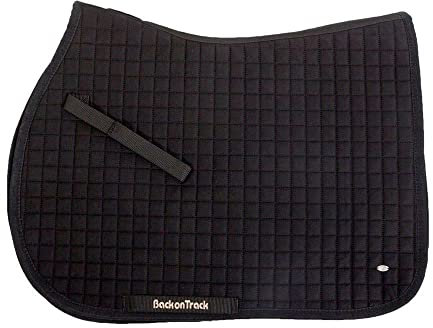 Details zu Back on Track Schabracke Springen/VS Welltex® No I schwarz mit Keramikfasern (CoB)