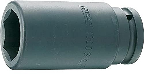 HAZET Kraft-Steckschlüsseleinsatz 1000SLG-33, 3/4 Zoll (20 mm) Vierkant | 3/4 Zoll (20 mm) Vierkant hohl, Antrieb 3/4 Zoll (20 mm) Vierkant hohl, Abtrieb Außenprofil Sechskant, Chrom-Vanadium, 977 g