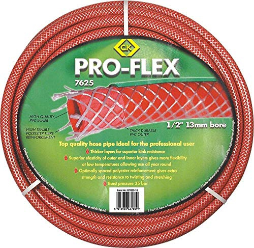 C.K Schlauch Pro-Flex, Rot, 75 Meter
