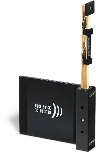 Schlagwerk HECK75 Heck Stick - Cajon Erweiterung - Add-on für Drumbox ähnlich HiHat - passt für jede Sitztrommel - Schellen Zubehör für Kistentrommel - Mach Deine Cajon zum ultra-kompaktem Drumset!