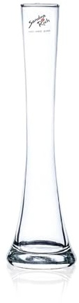 Sandra Rich 284-26-99 Solifleur Glasvase, Ø 4 / 7 x 26 cm, klar (1 Stück)