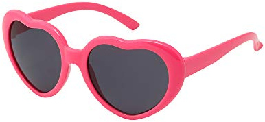 Kids Sunglasses Girls Boys Children Classic Heart Frame Style Shades UV 400 Protection