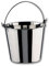 Lacor 14114 Seau Inox Garinox 14 cm / 1,100 Litre, Argent