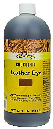Tinte para piel de Fiebings de 118 ml, chocolate, 32 Ounces